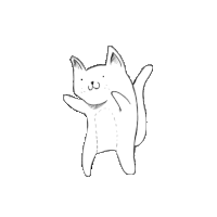 Cat Happy Dance Sticker - Cat Happy Dance Excited Stickers