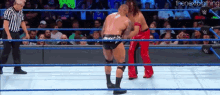 Shinsuke Nakamura Randy Orton GIF - Shinsuke Nakamura Randy Orton Spinning GIFs