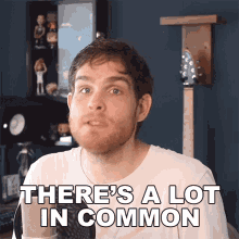 Theres A Lot In Common Sam Johnson GIF - Theres A Lot In Common Sam Johnson Common Identity GIFs