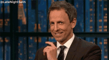Late Night With Seth Meyers - Smile GIF