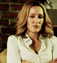 x files gillian anderson dana scully pissed annoyed