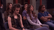 Scoots Over Victorious GIF - Scoots Over Victorious Victorious GIFs