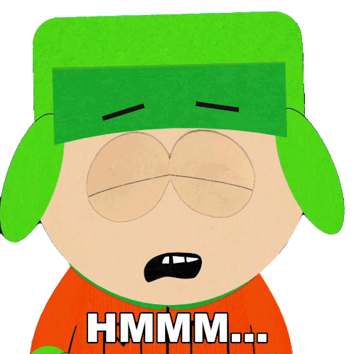 Hmmm Okay Kyle Broflovski Sticker - Hmmm Okay Kyle Broflovski South Park Stickers