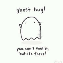 Ghost Hug Feel Better GIF - Ghost Hug Feel Better Sick GIFs