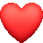 Heart Red Heart Sticker - Heart Red Heart Love Stickers