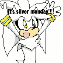 Silver The Hedgehog Sonic GIF - Silver The Hedgehog Sonic Sonic The Hedgehog GIFs