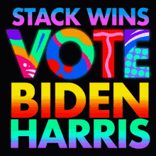 Stack Wins Vote GIF - Stack Wins Vote Vote Biden Harris GIFs