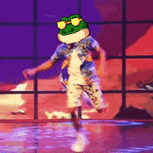 Bitcoin Frogs Dancing GIF
