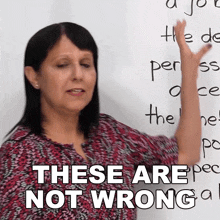 These Are Not Wrong Rebecca GIF - These Are Not Wrong Rebecca Engvid GIFs