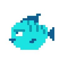 Fish Pixel GIF