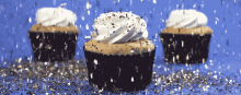 Chocolate Cupcake Glitters GIF - Chocolate Cupcake Glitters Happy Birthday GIFs