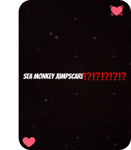 Seamonkeyjumpscare Sea Monkey Sticker - Seamonkeyjumpscare Sea Monkey Monkey Stickers