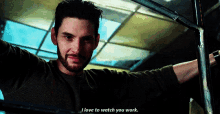 Billy Russo I Love To Watch You Work GIF - Billy Russo I Love To Watch You Work Punisher GIFs