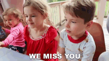 We Miss You Carson Crosby GIF - We Miss You Carson Crosby Claire And The Crosbys GIFs
