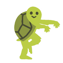 turtlecoin turtle zombie happy zombie running
