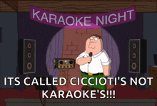 Peter Griffin Karaoke GIF - Peter Griffin Karaoke Family Guy GIFs