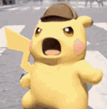 Detective Pikachu Silly GIF