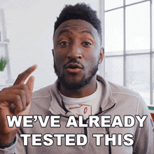 We'Ve Already Tested This Marques Brownlee GIF - We'Ve Already Tested This Marques Brownlee We'Ve Tried This Before GIFs