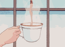 Anime Tea Tea Cup GIF - Anime Tea Tea Cup GIFs
