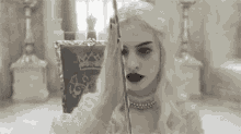 White Queen Alice In Wonderland GIF