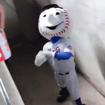 Mascot Middle Finger GIF - Mascot Middle Finger Mets - Discover