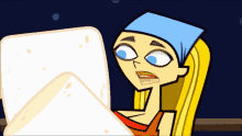 total drama all stars lindsay marshmallow eating hungry