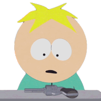 Freaked Out Butters Stotch Sticker - Freaked Out Butters Stotch South Park Stickers