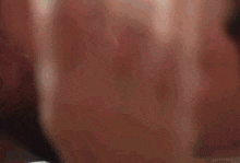 a man with a beard is kissing a woman on the nose .