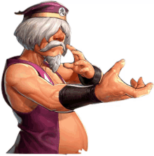 kof fight me chin gentsai king of fighters