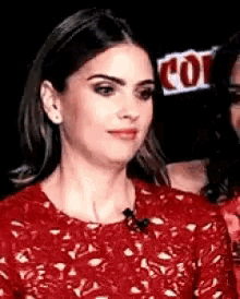 shelley hennig shocked wait what teen wolf confused
