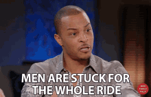Men Are Stuck For The Whole Ride Stuck With It GIF - Men Are Stuck For The Whole Ride Men Are Stuck Stuck With It GIFs