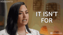 It Isnt For Everybody Demi Lovato GIF - It Isnt For Everybody Demi Lovato Demi Lovato Dancing With The Devil GIFs