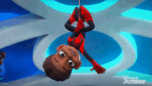 Laughing Miles Morales GIF