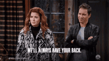 Well Always Have Your Back Eric Mccormack GIF