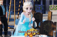 Elsa Olaf GIF - Elsa Olaf Cake GIFs