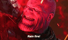 Rainfire Thanos GIF - Rainfire Thanos Endgame GIFs