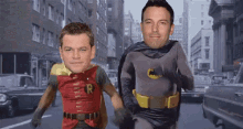 Batman And Robin GIF - Ben Affleck Matt Damon Good Will Hunting GIFs
