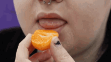 Eating Orange GIF - Eating Orange Hungry GIFs