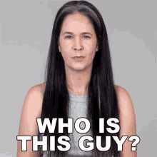 Who Is This Guy Rachel Smith GIF - Who Is This Guy Rachel Smith Rachels English GIFs