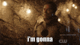 a man in a superhero costume says " i 'm gonna "