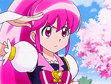Megumi Aino Cure Lovely GIF - Megumi Aino Cure Lovely Precure GIFs