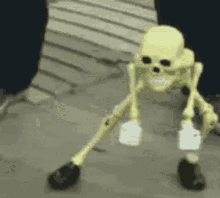 Skeleton Dance Break It Down GIF