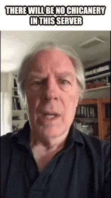 Chuck Mcgill Chicanery GIF - Chuck Mcgill Chicanery There Will Be No Chicanery In This Server GIFs