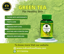 Green Tea Healthy Skin GIF - Green Tea Healthy Skin Skin Hydration GIFs