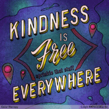 kindness coloring free sprinkle that stuff everywhere be kind