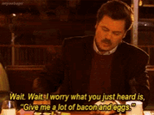 Ron Swanson Nick Offerman GIF - Ron Swanson Nick Offerman Parks And Rec GIFs