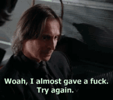 Woah I Almost Gave A Fuck Try Again Once Upon A Time GIF - Woah I Almost Gave A Fuck Try Again Once Upon A Time GIFs