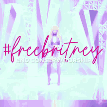 Freebritney Free Britney Spears GIF - Freebritney Free Britney Spears End Conservatorship GIFs