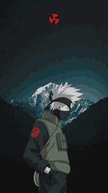 A Kakashi Aesthetic Wallpaper and Gif I made! Suggestions are open : r/ Naruto