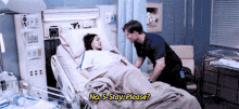 Greys Anatomy Amelink GIF - Greys Anatomy Amelink No Stay Please GIFs